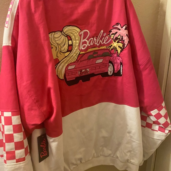 Barbie Checkered Racing Jacket - BoxLunch Exclusive 3x - Picture 6 of 7